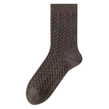 Plus Size Pure Cotton Quarter Socks (3 Pairs)