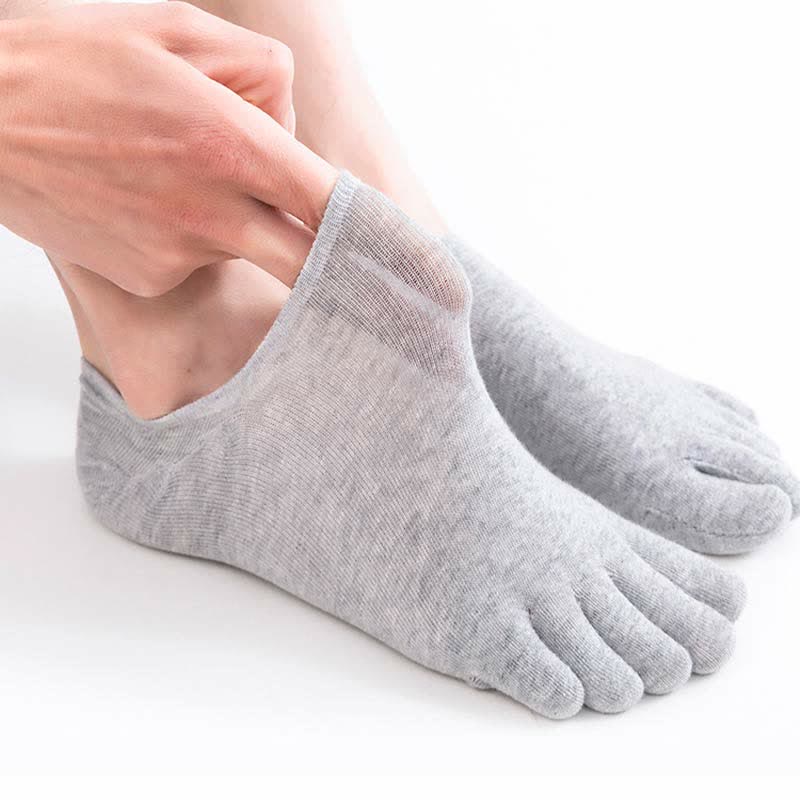 Plus Size Five Toes Antibacterial Alignment Socks(5 Pairs)