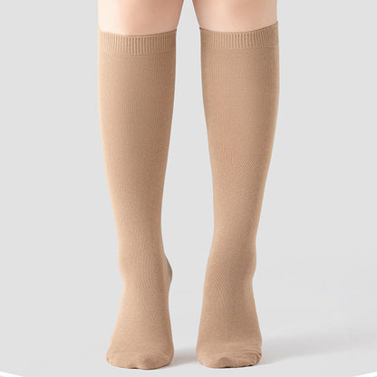 Plus Size Skin Friendly Knee High Socks(2 Pairs)