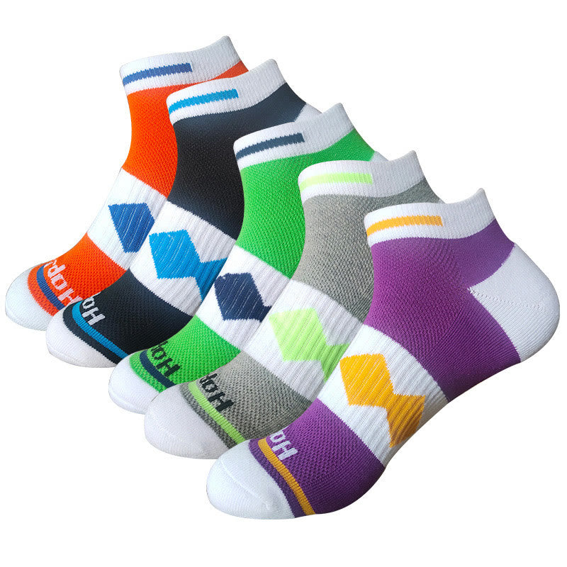 Plus Size Wear-Resistant Ankle Socks(5 Pairs)