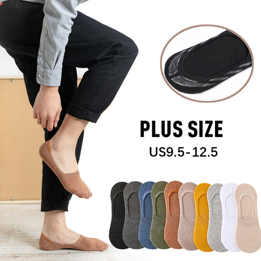 Plus Size Non-Slip No Show Socks(5 Pairs)