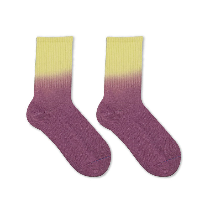 Plus Size Candy Colors Quarter Socks(5 Pairs)