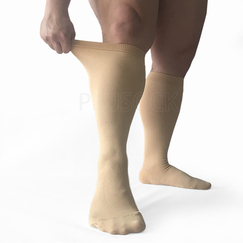 2XL-7XL Skin Plus Size Compression Socks(15-20mmHg)