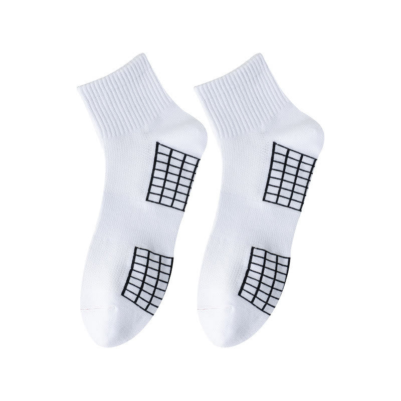 Plus Size Breathable Sport Quarter Socks(3 Pairs)