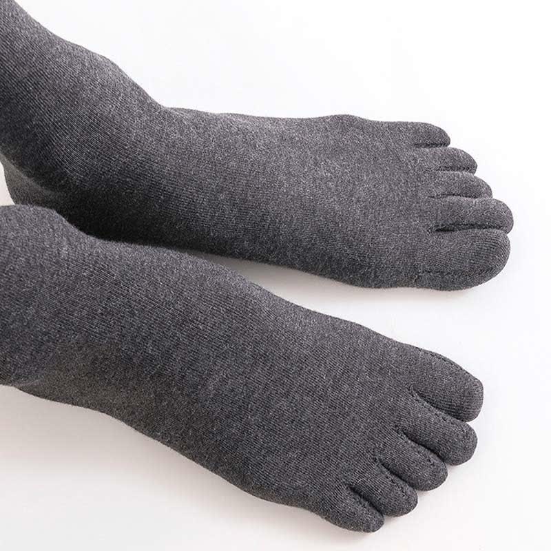 Plus Size Five Toes Antibacterial Alignment Socks(5 Pairs)