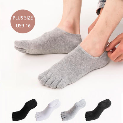 Plus Size Five Toes Antibacterial Alignment Socks(5 Pairs)