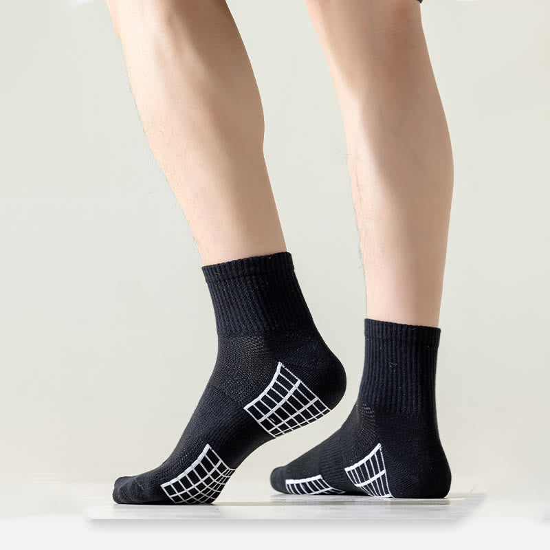 Plus Size Breathable Sport Quarter Socks(3 Pairs)