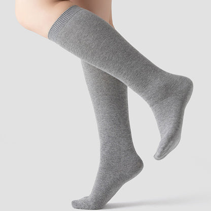 Plus Size Skin Friendly Knee High Socks(2 Pairs)