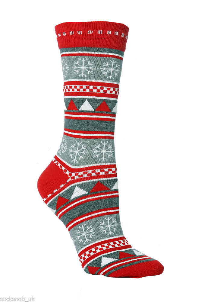 Cute Christmas Holiday Crew Socks(5 Pairs)