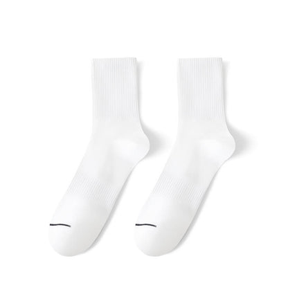 Plus Size Solid Comfy Quarter Socks(6 Pairs)