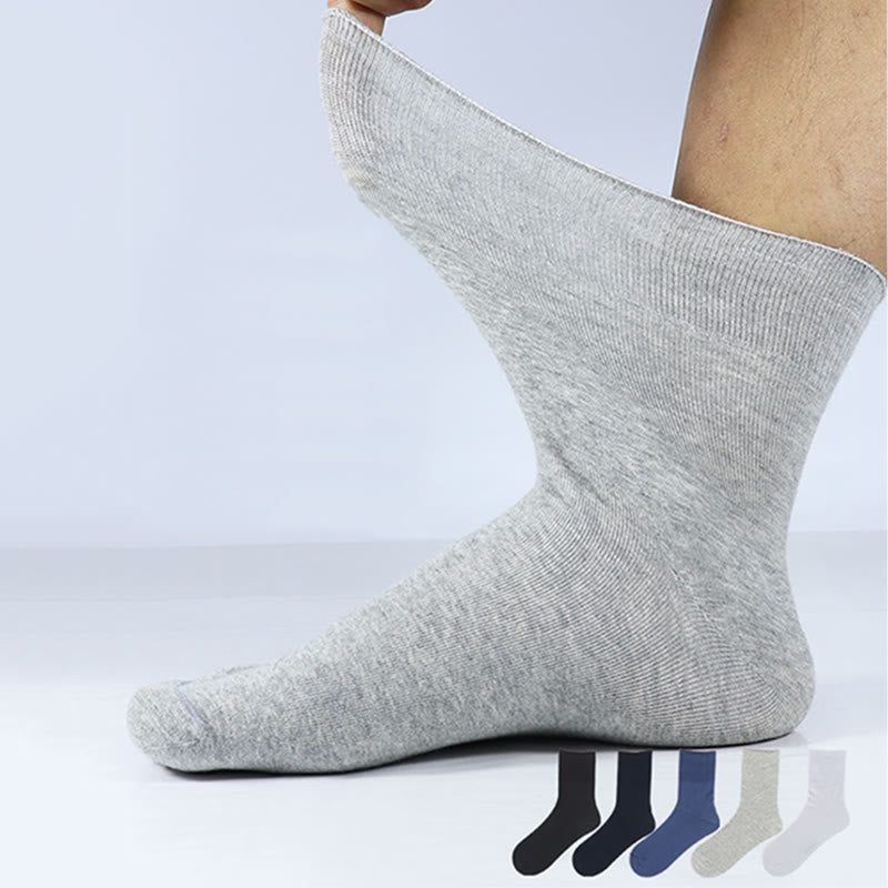 Plus Size Non Binding Quarter Socks(5 Pairs)