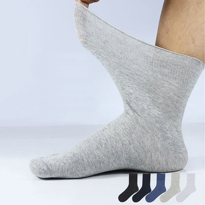 Plus Size Non Binding Quarter Socks(5 Pairs)