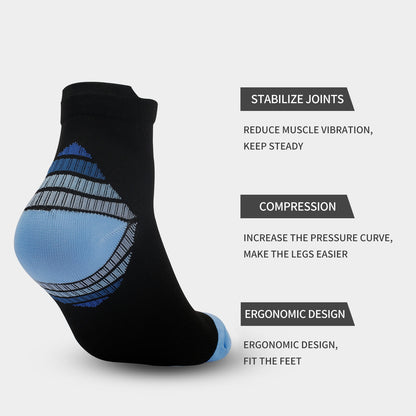 Elastic Sports Ankle Compression Socks(7 Pairs)