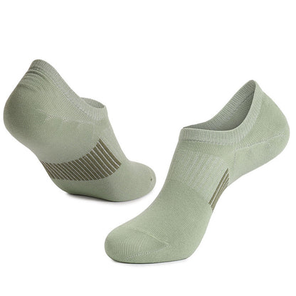 Plus Size Classic Color Breathableal Ankle Socks(6 Pairs)
