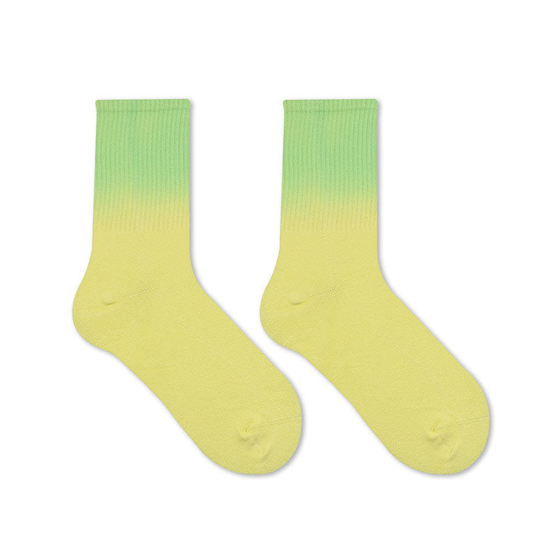 Plus Size Candy Colors Quarter Socks(5 Pairs)