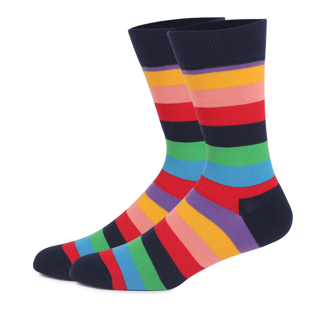 Plus Size Pride Crew Socks(5 Pairs)