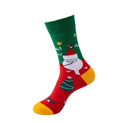 Plus Size Christmas Warm Cozy Crew Socks(5 Pairs)