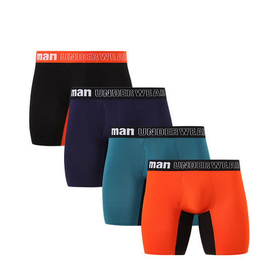 Plus Size Breathable Fly Boxer Briefs(3 Packs)