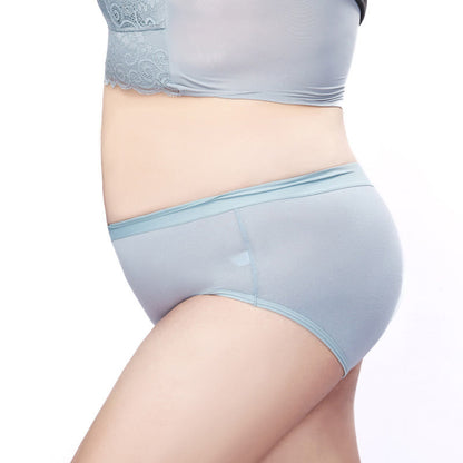 Plus Size Simple High Waisted Strentch Panty(4 Packs)