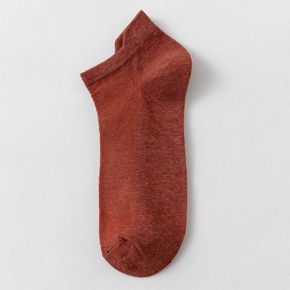 Plus Size Multicolor Loose Cotton Socks(3 Pairs)