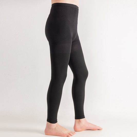 Plus Size Medical Footless Compression Tights(15-20mmHg)
