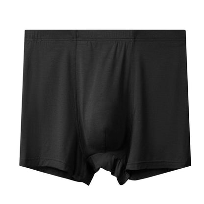 Plus Size High-Waisted Breathable Boxer Briefs(1 Pack)