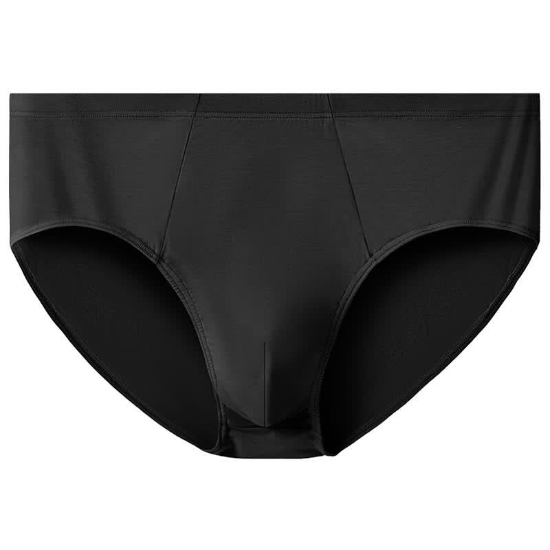 Plus Size Simple High-Waisted Strentch Hip Briefs(2 Packs)