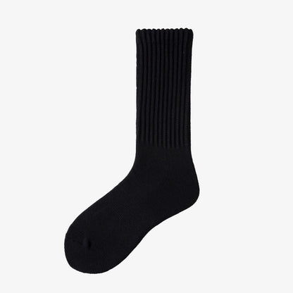 Plus Size Solid Color Stripes Quarter Socks(5 Pairs)