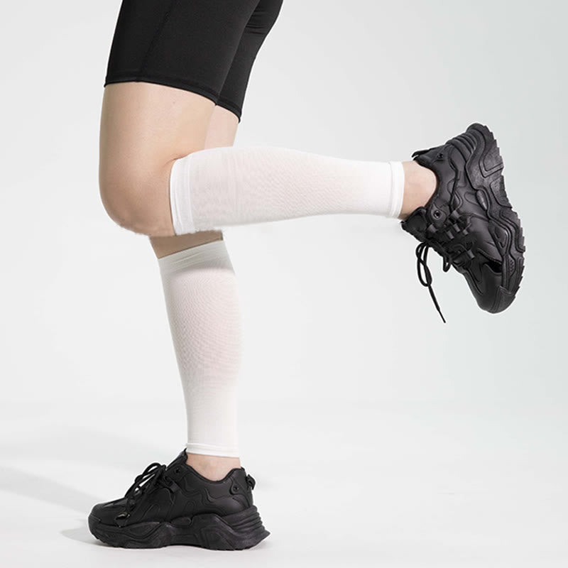 Ice Silk Cool Compression Sleeve Socks Unisex