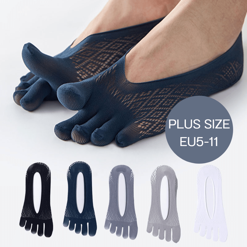 Plus Size Five Toes Alignment Socks(6 Pairs)