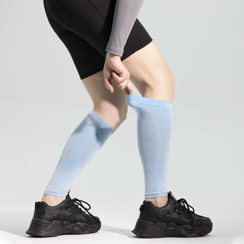 Ice Silk Cool Compression Sleeve Socks Unisex