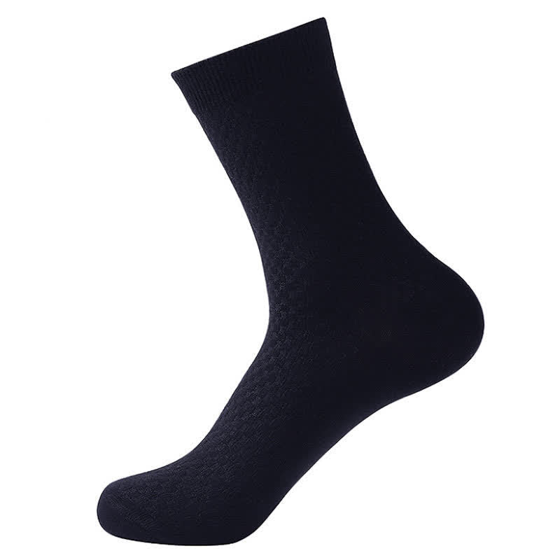 Plus Size Bamboo Fiber Quarter Socks(5 Pairs)