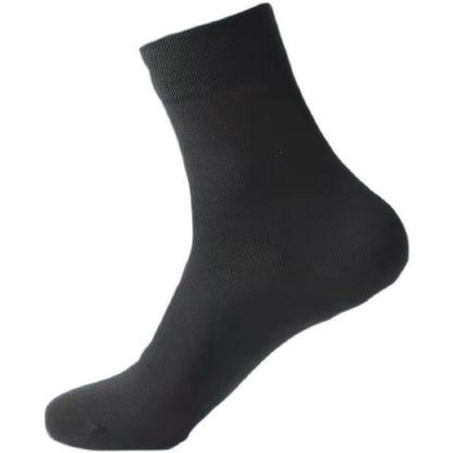 Plus Size Solid Soft Quarter Socks(5 Pairs)